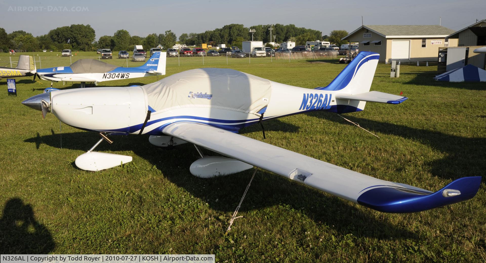 N326AL, Arion Lightning LS-1 C/N 99, EAA AIRVENTURE 2010