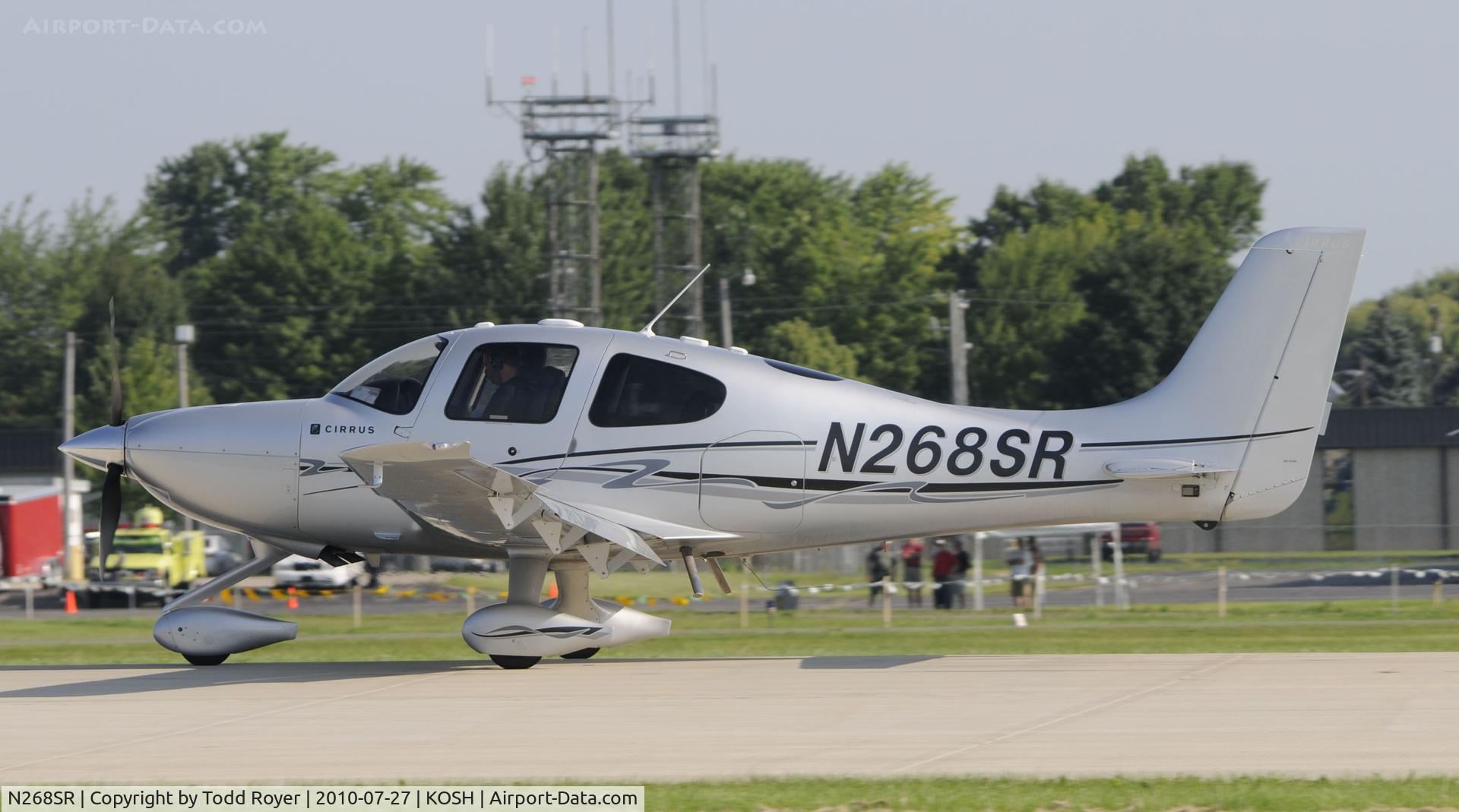 N268SR, 2007 Cirrus SR22 C/N 2334, EAA AIRVENTURE 2010