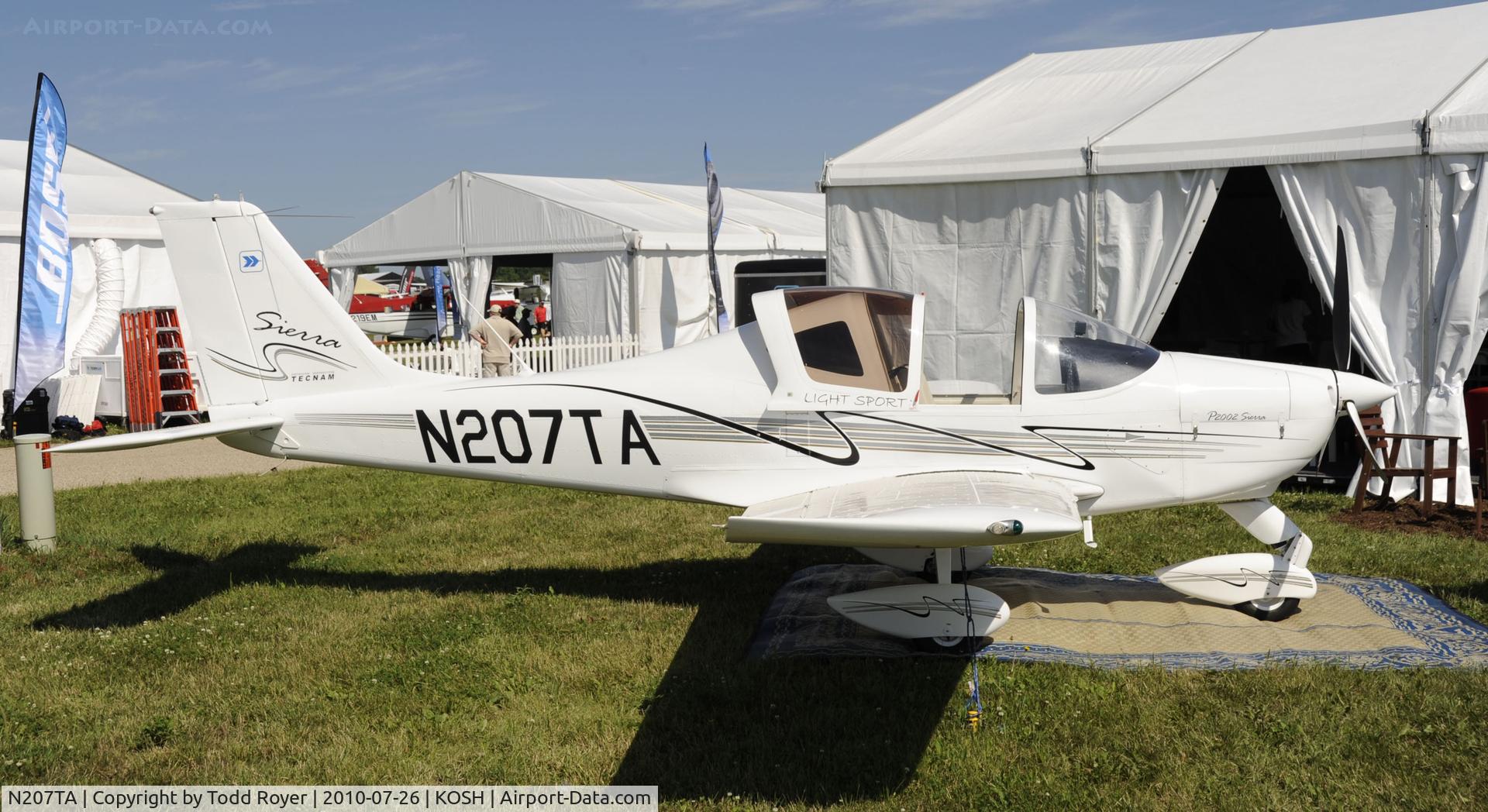 N207TA, Tecnam P-2002 Sierra C/N 433, EAA AIRVENTURE 2010