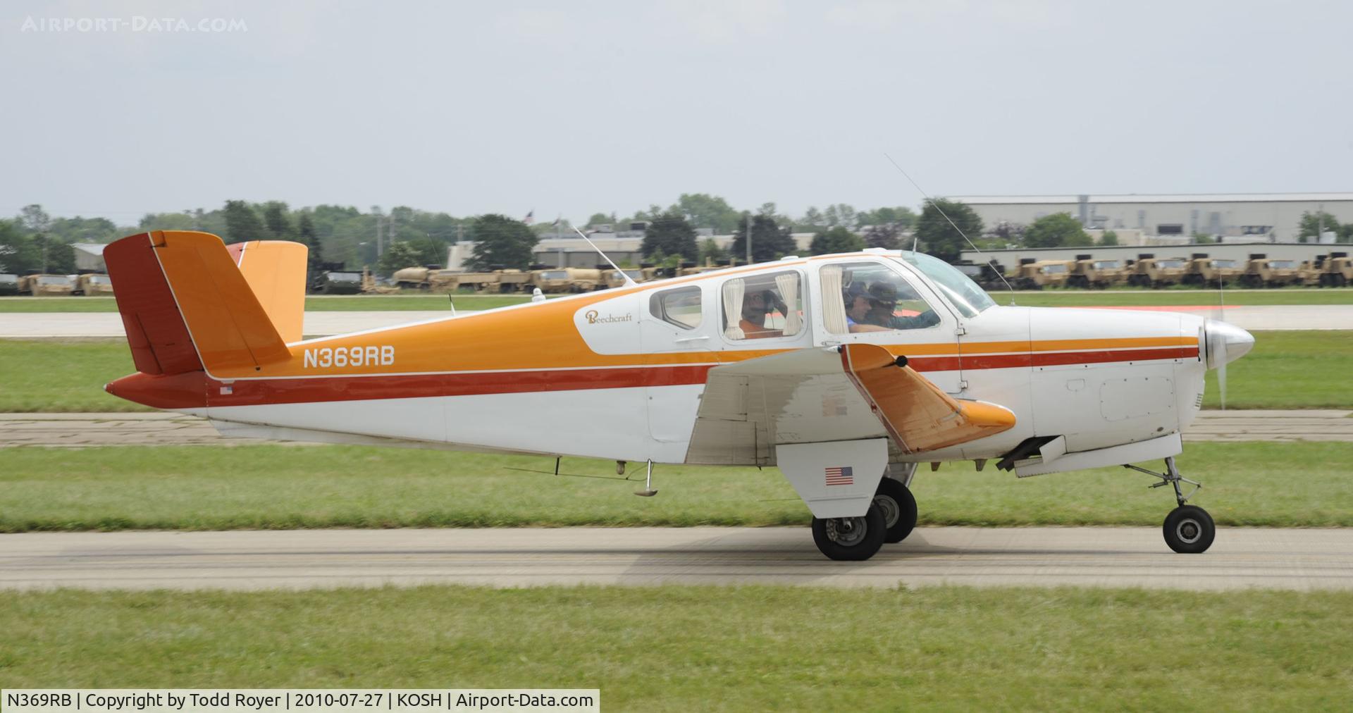 N369RB, 1964 Beech B35 C/N D-2384, EAA AIRVENTURE 2010