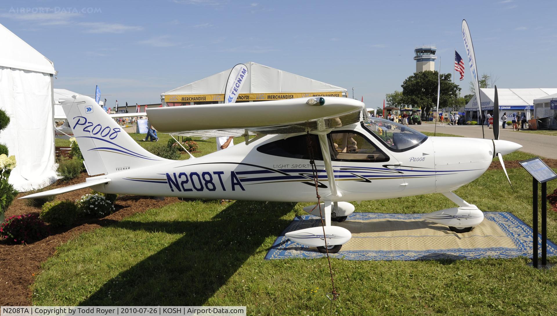 N208TA, Tecnam P-2008 C/N 002, EAA AIRVENTURE 2010