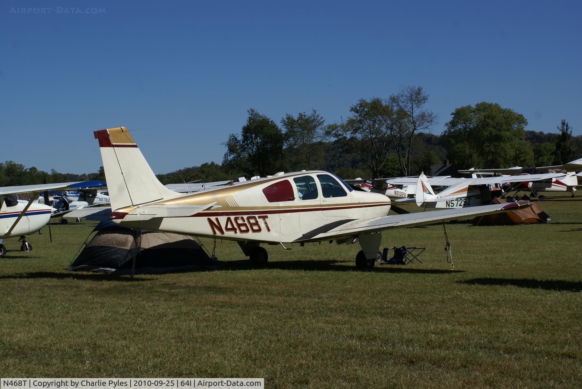 N468T, 1961 Beech 35-A33 Debonair C/N CD-297, .