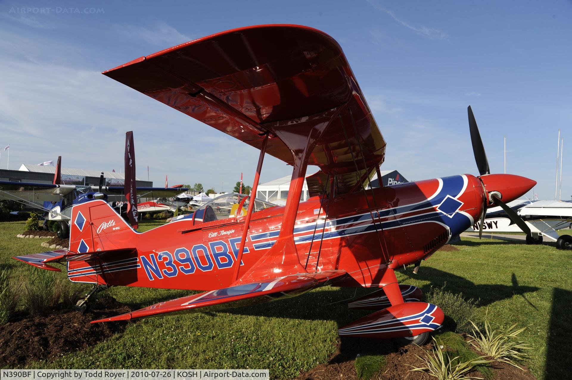 N390BF, Aviat Pitts S-2C Special C/N 6086, EAA AIRVENTURE 2010
