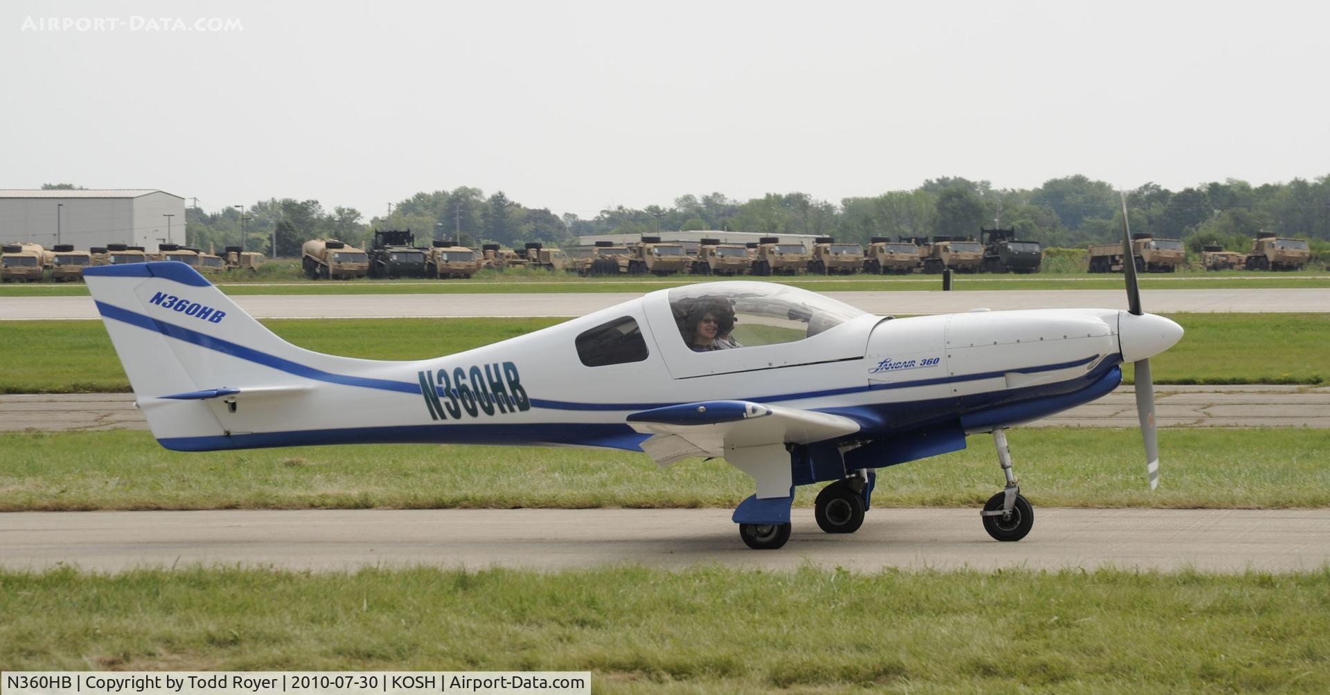 N360HB, 1992 Lancair 360 C/N 92-602, EAA AIRVENTURE 2010