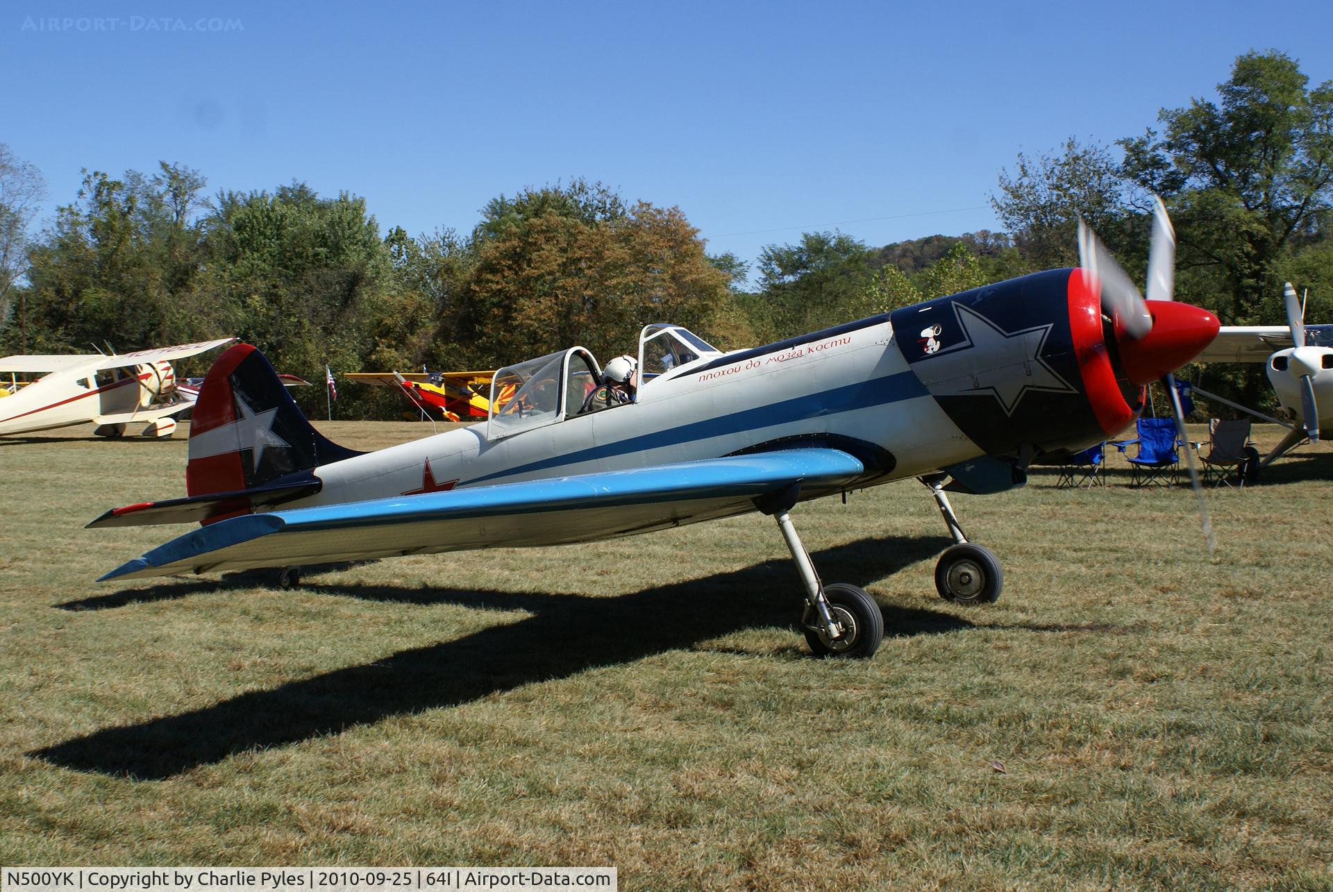 N500YK, 1981 Yakovlev Yak-50 C/N 812102, -