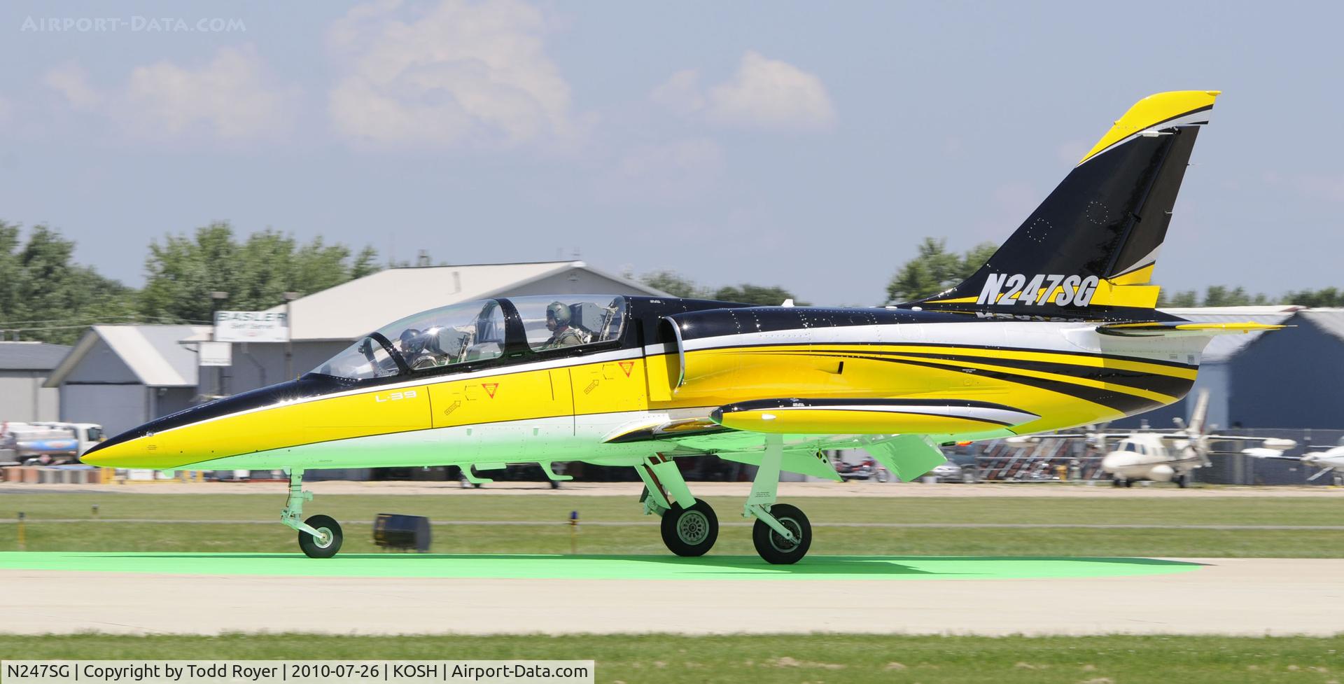 N247SG, 1984 Aero Vodochody L-39C C/N 433135, EAA AIRVENTURE 2010