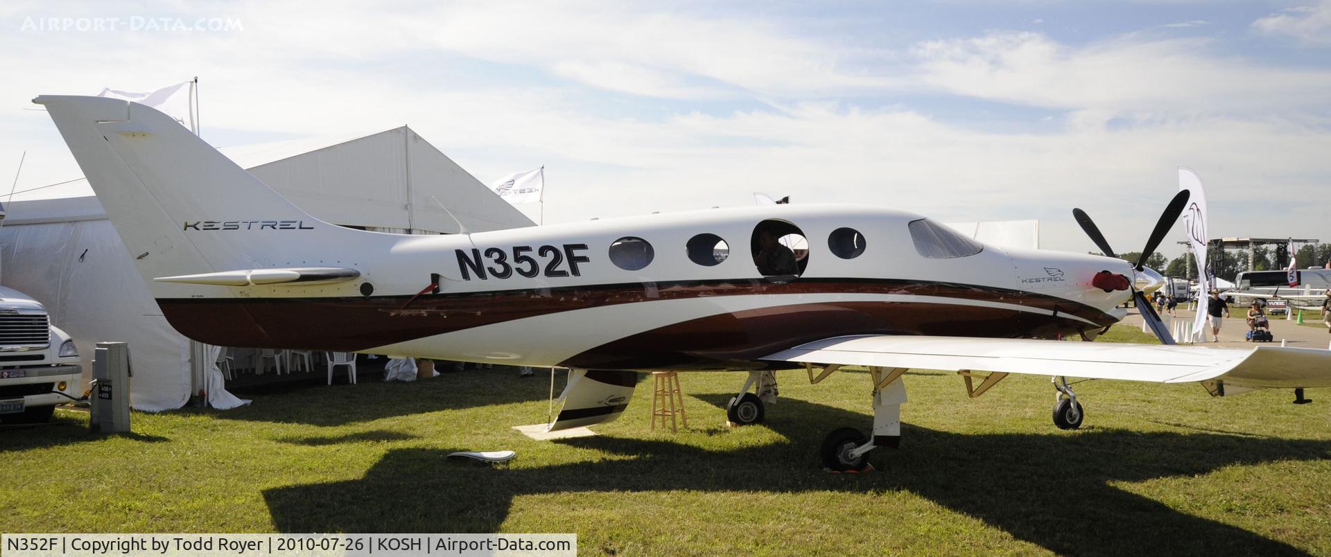N352F, 2006 Farnborough Aircraft F1C3 Kestrel C/N 0001, EAA AIRVENTURE 2010