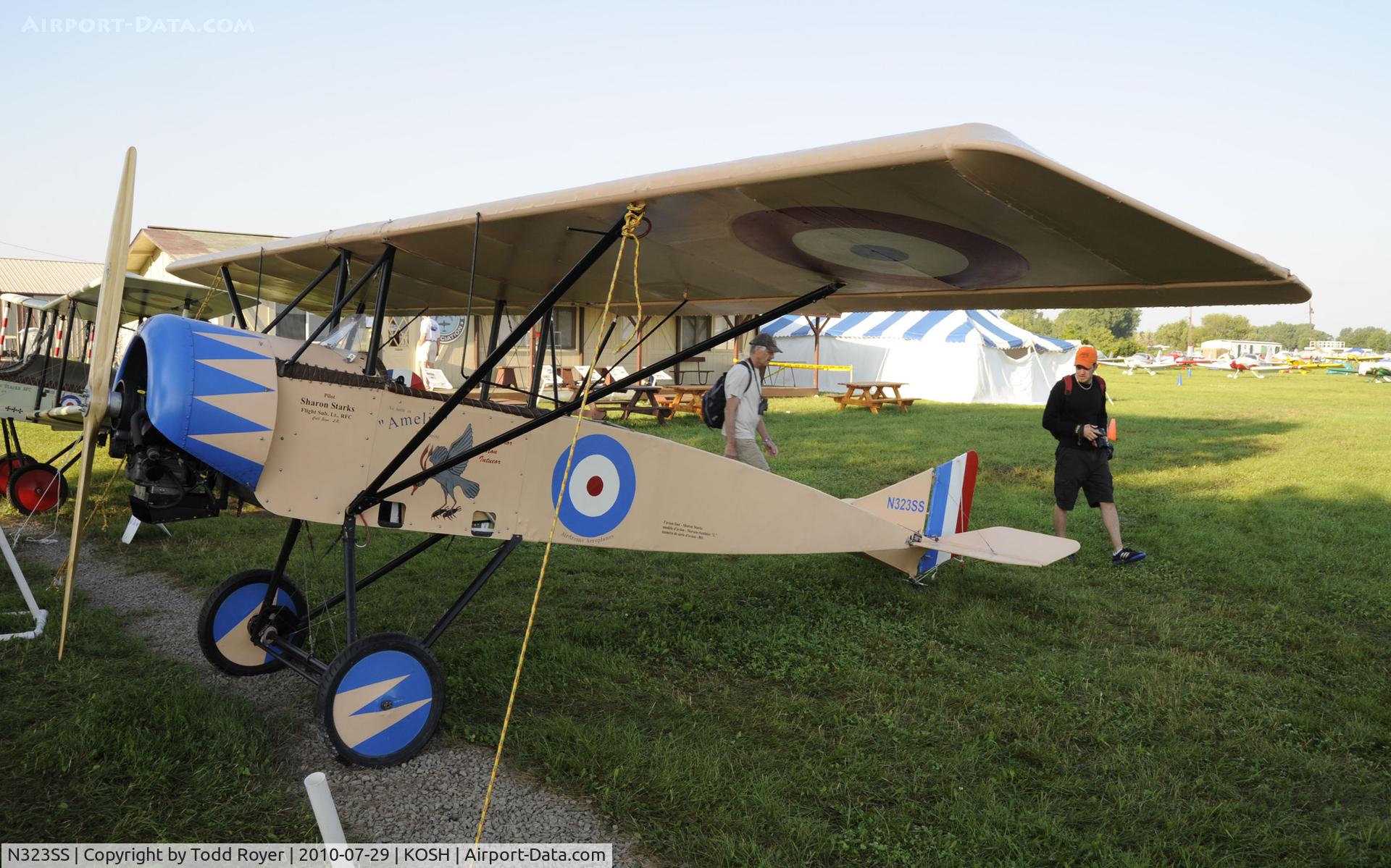 N323SS, 2007 Morane-Saulnier L Replica C/N 001, EAA AIRVENTURE 2010