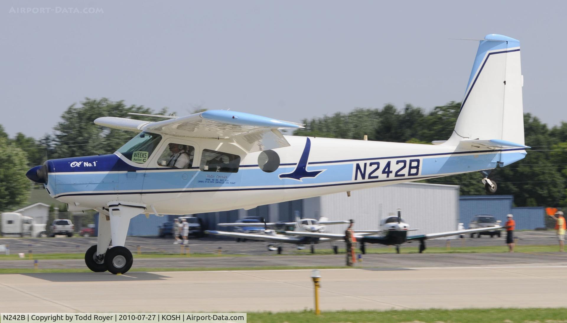 N242B, 1954 Helio H-391B Courier C/N 001, EAA AIRVENTURE 2010