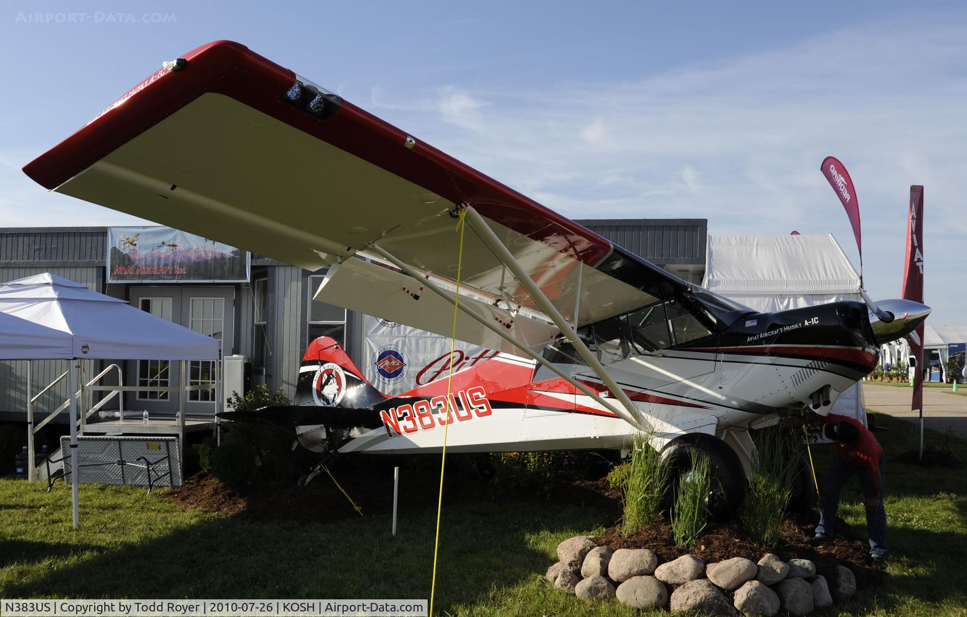 N383US, Aviat A-1C Husky C/N 3091, EAA AIRVENTURE 2010