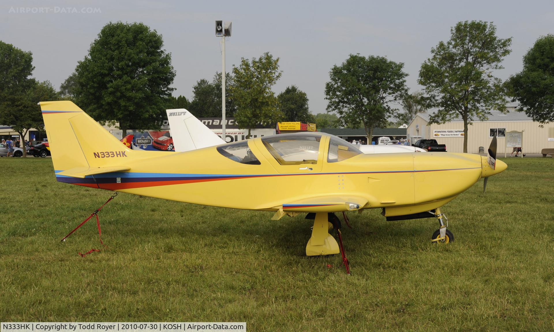 N333HK, 1997 Stoddard-Hamilton Glasair Super II RG C/N 2313, EAA AIRVENTURE 2010