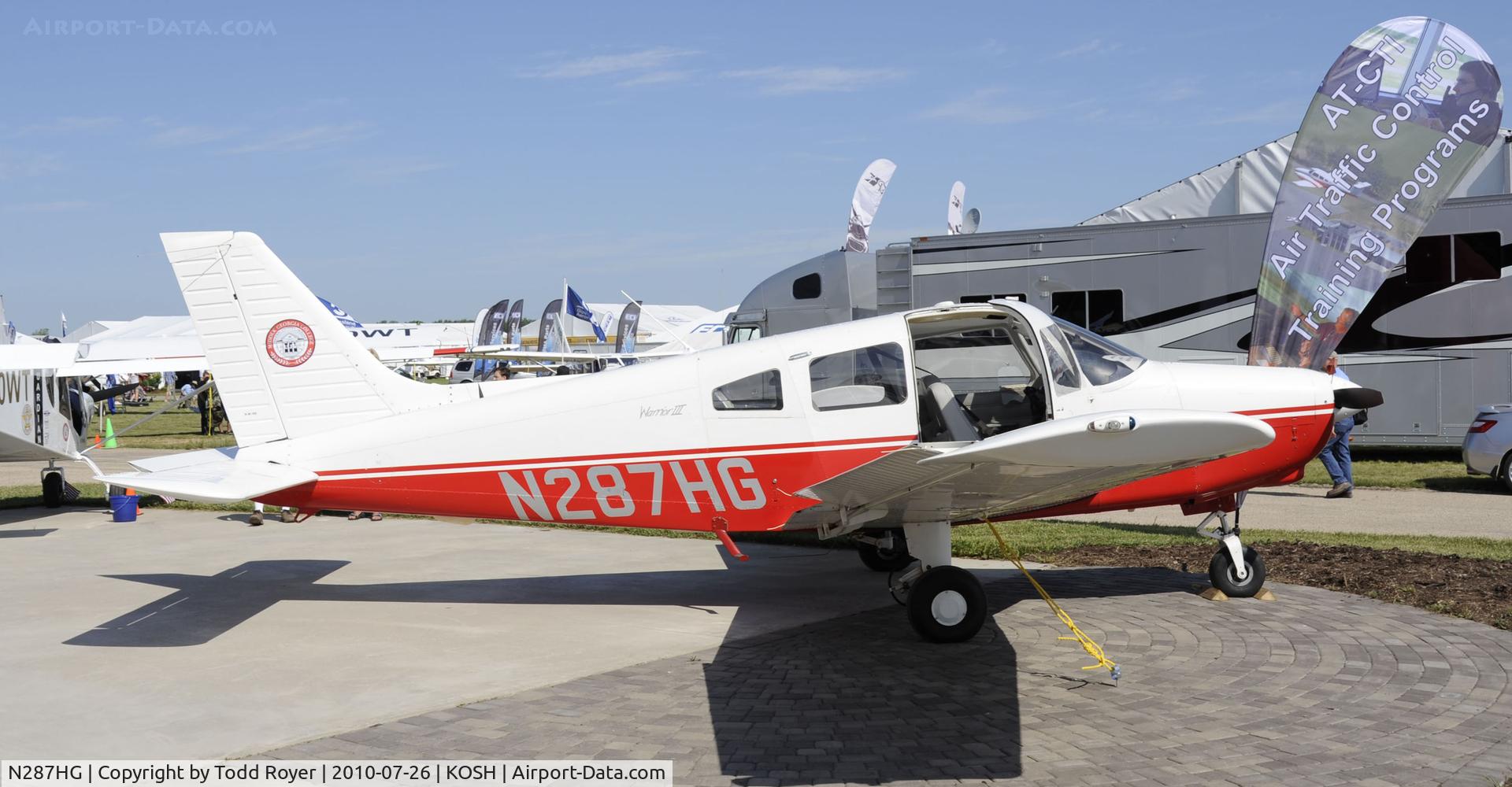 N287HG, 2002 Piper PA-28-161 C/N 2842145, EAA AIRVENTURE 2010