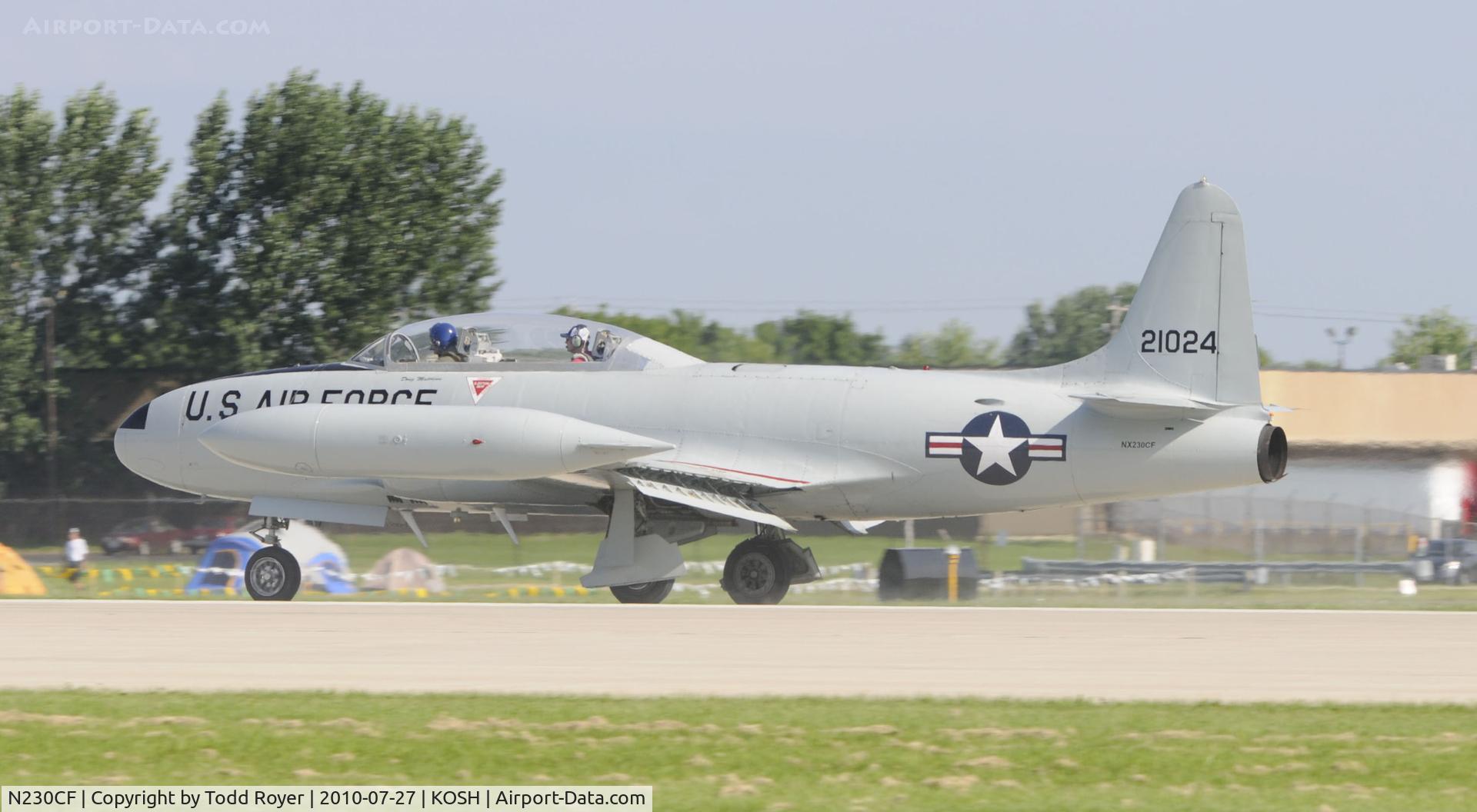 N230CF, 1953 Canadair CT-133 Silver Star 3 C/N T33-24, EAA AIRVENTURE 2010