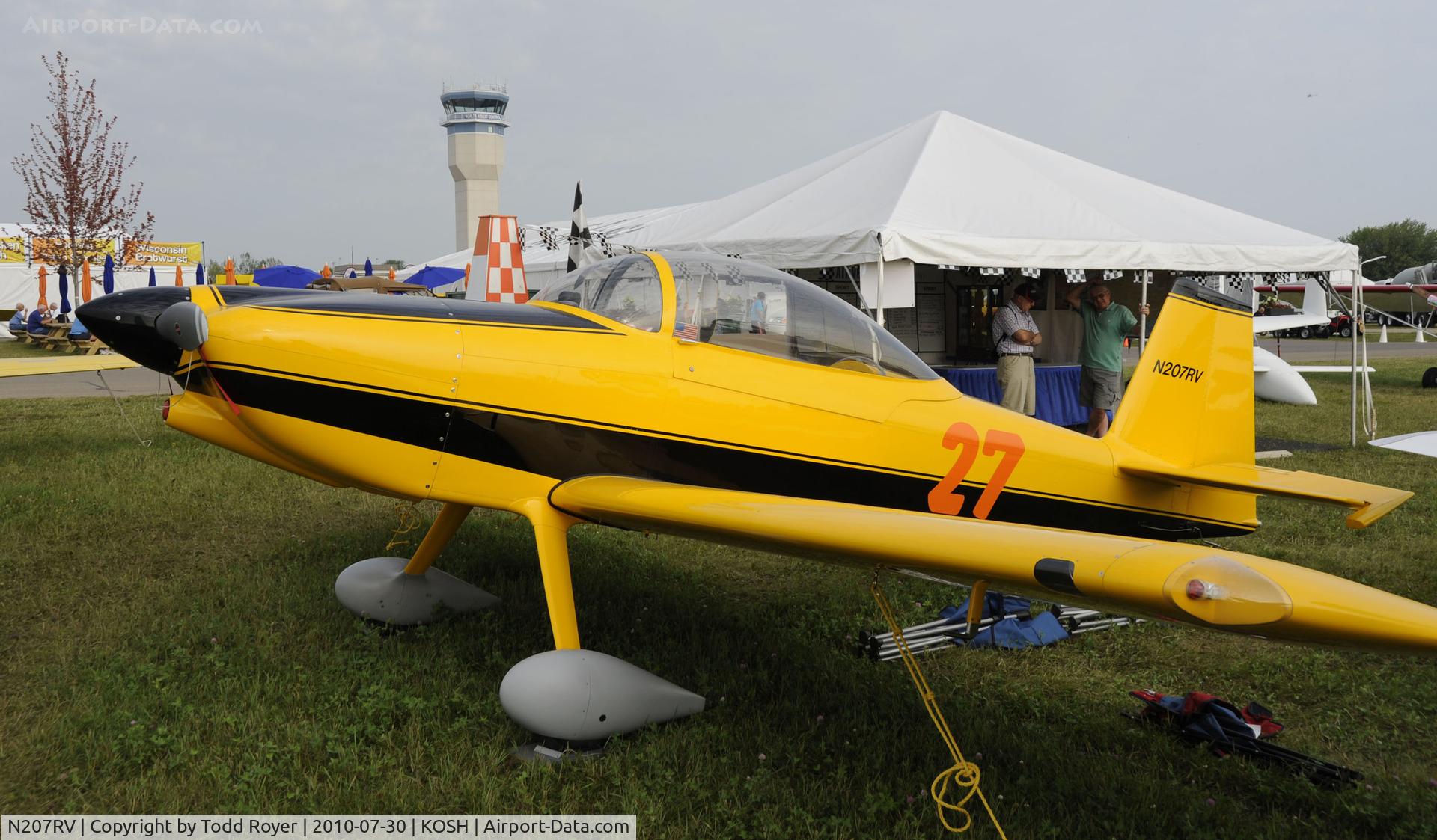 N207RV, 2004 Vans RV-8 C/N 80094, EAA AIRVENTURE 2010