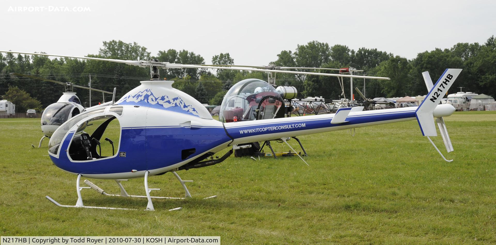 N217HB, 1976 Rotorway Scorpion Too C/N 1240, EAA AIRVENTURE 2010