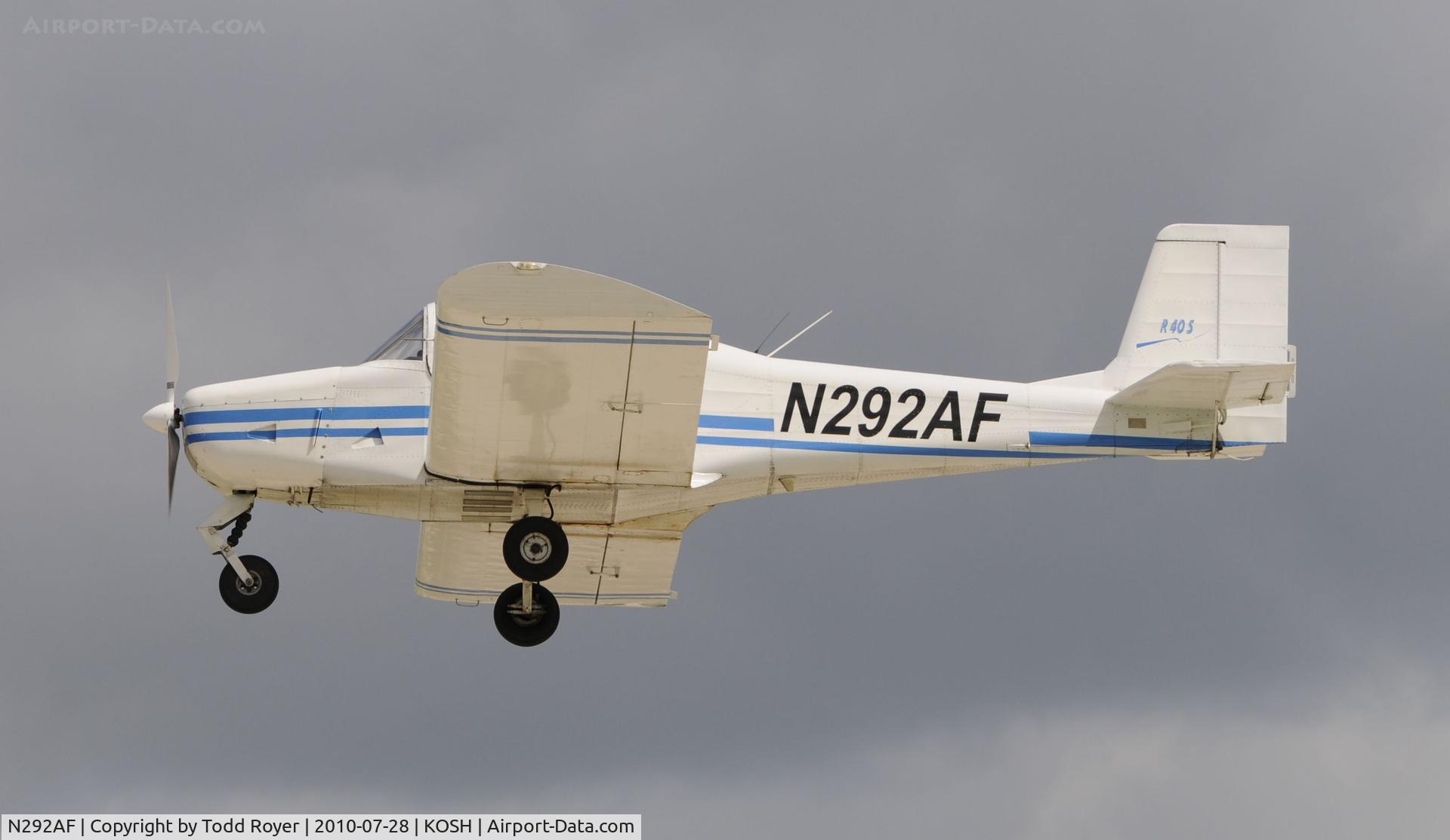 N292AF, Aerostar SA Festival R40S C/N 050309, EAA AIRVENTURE 2010
