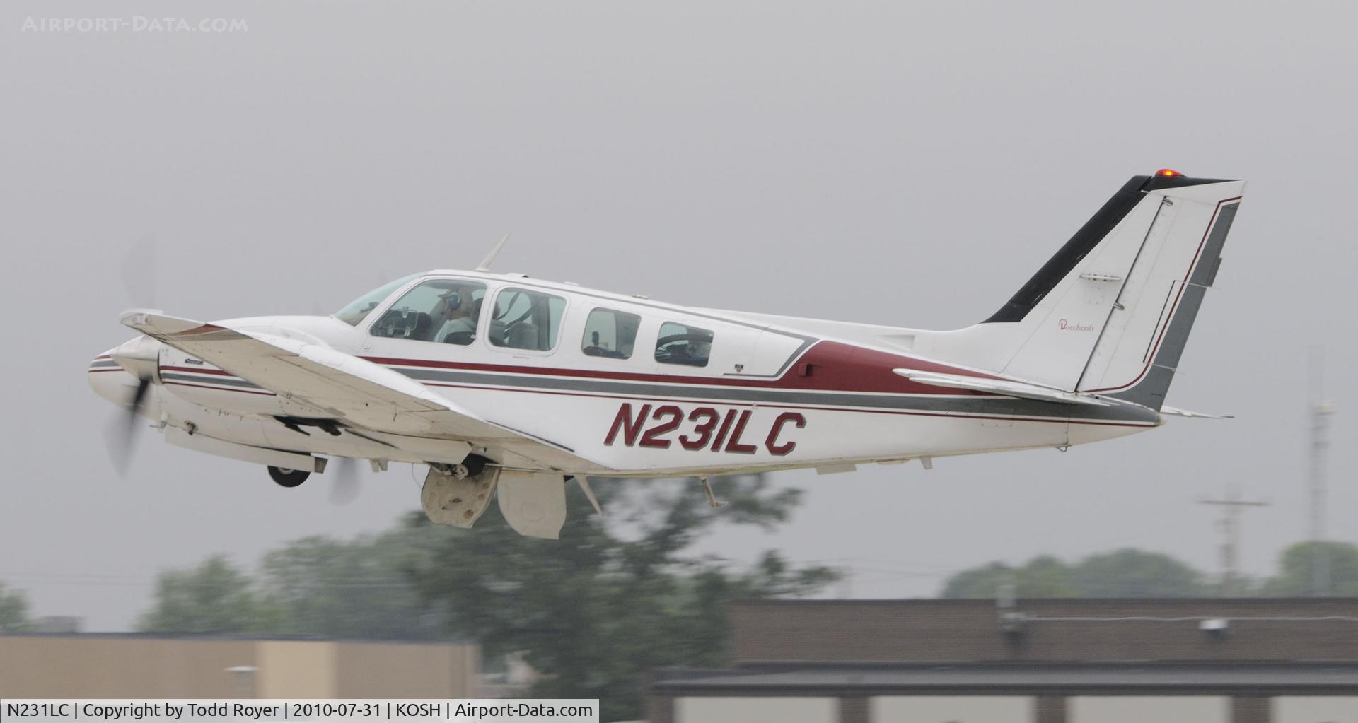 N231LC, 1975 Beech 58 Baron C/N TH-696, EAA AIRVENTURE 2010