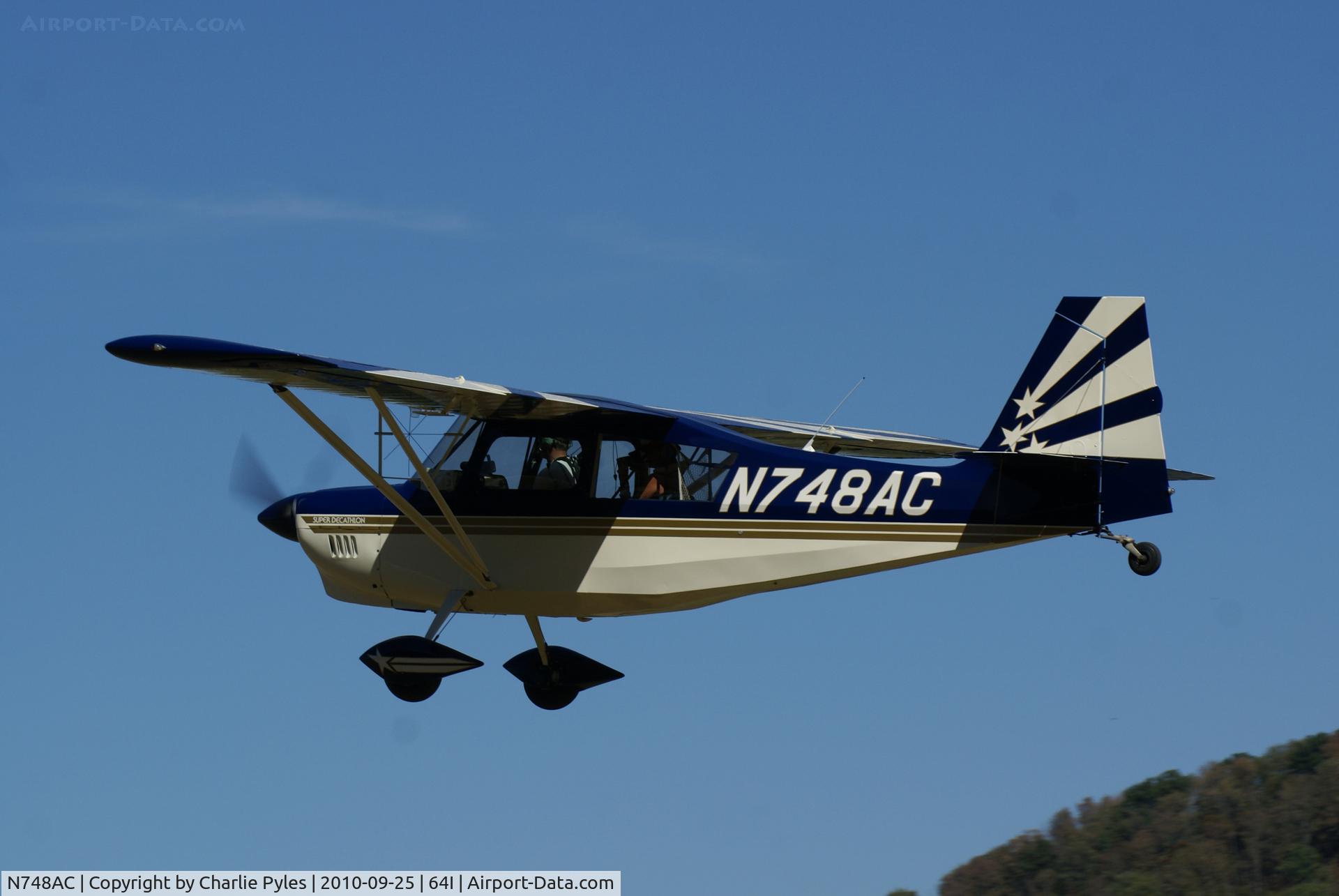 N748AC, 1999 American Champion 8KCAB Super Decathlon C/N 847-99, The world's best aviation photographers are our friends.