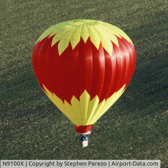 N9100X, 1994 Aerostar International Inc RAVEN S57-A C/N S57A-3157, Sunny Side Up