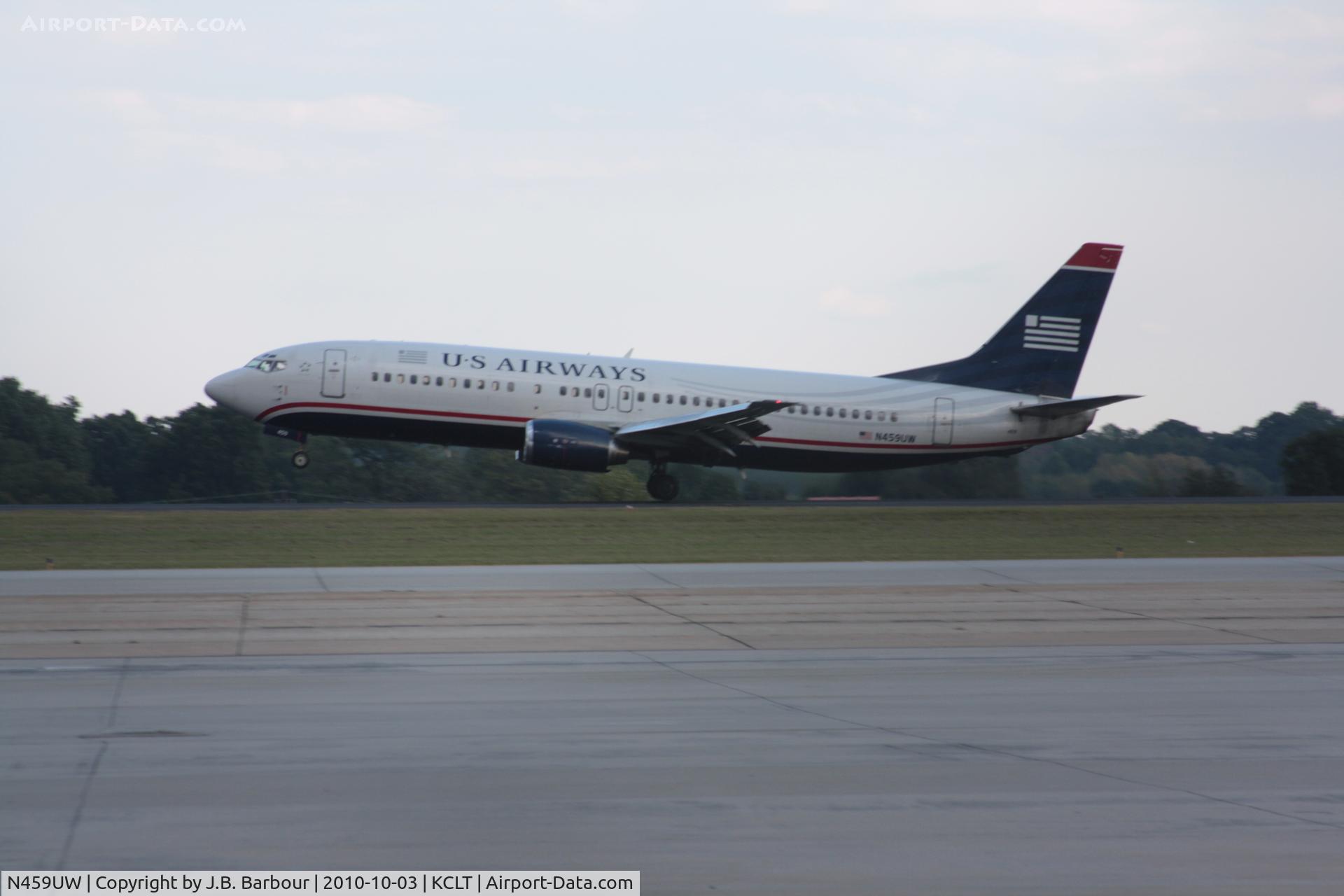 N459UW, 1991 Boeing 737-4B7 C/N 25023, N/A