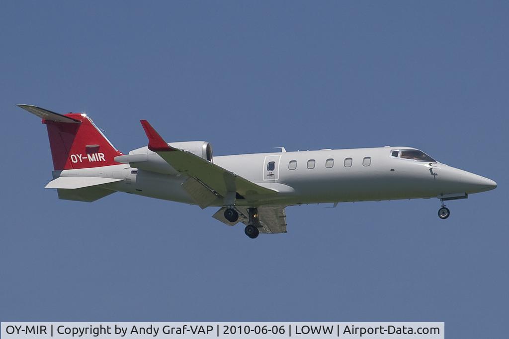 OY-MIR, Learjet 60XR C/N 60-322, Learjet 60