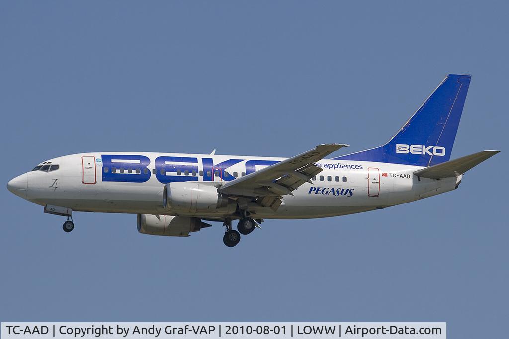 TC-AAD, 1998 Boeing 737-5Q8 C/N 28201, Pegasus 737-500