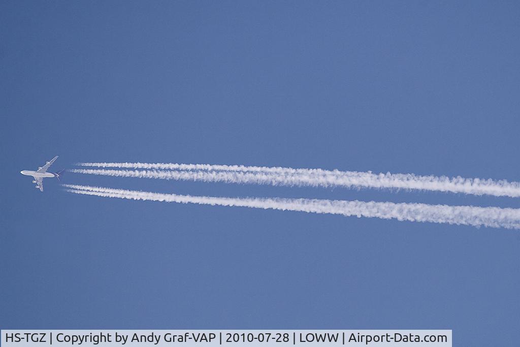 HS-TGZ, 1999 Boeing 747-4D7 C/N 28706, Thai International 747-400