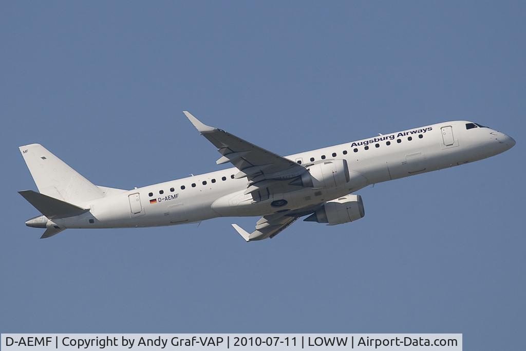 D-AEMF, 2009 Embraer 190AR (ERJ-190-100IGW) C/N 19000310, Augsburg Airways EMB195