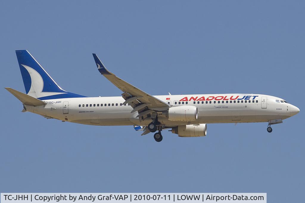 TC-JHH, 2008 Boeing 737-8GJ C/N 34959, Andolujet 737-800