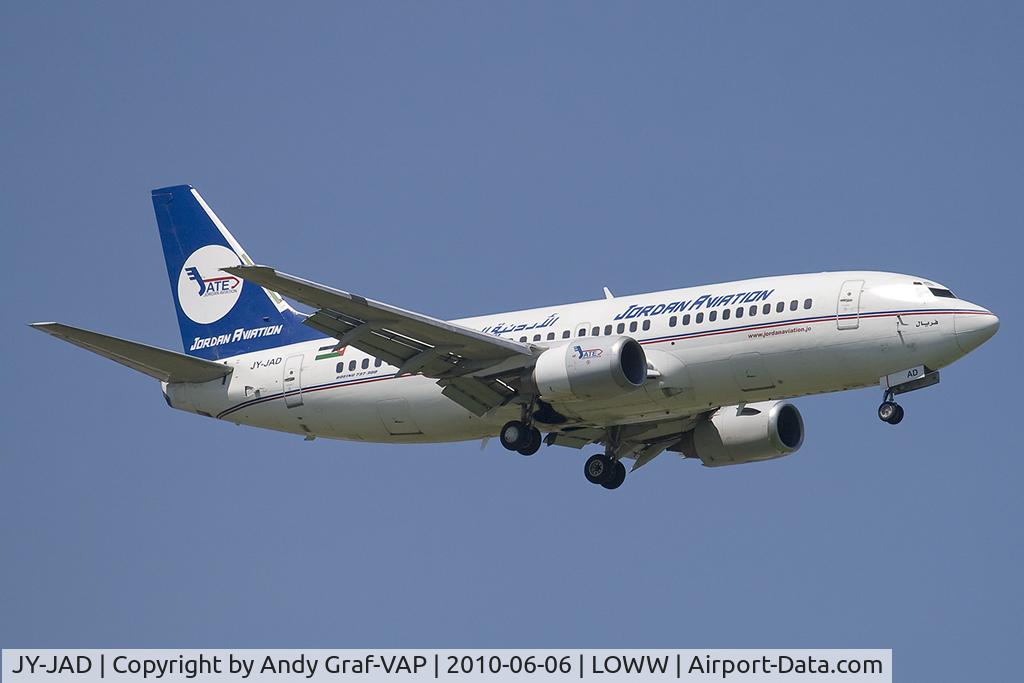 JY-JAD, 1990 Boeing 737-322 C/N 24662, Jordan Aviation 737-300
