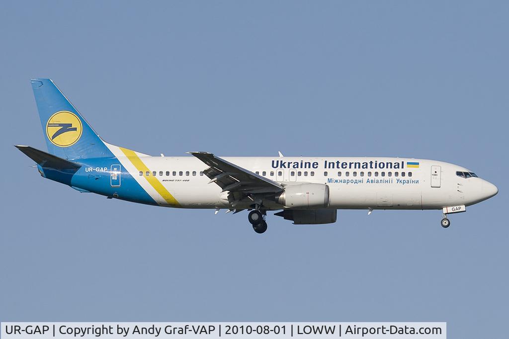 UR-GAP, 1993 Boeing 737-4Z9 C/N 27094, Ukraine International 737-400