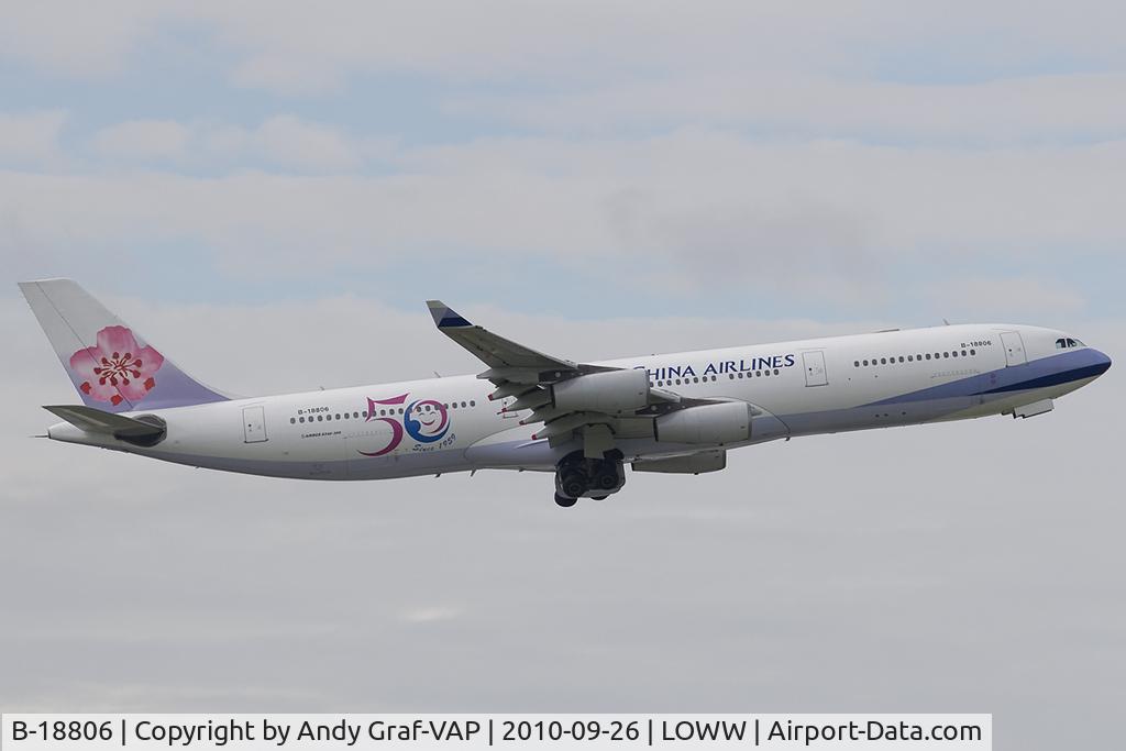 B-18806, 2001 Airbus A340-313 C/N 433, China Airlines A340-300