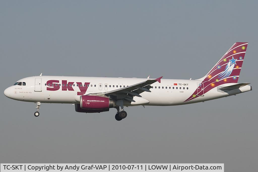 TC-SKT, 2000 Airbus A320-232 C/N 1194, Sky Airlines A320