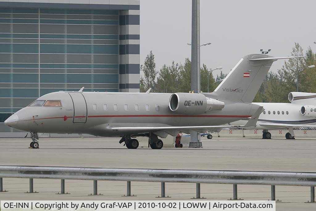 OE-INN, 2008 Bombardier Challenger 605 (CL-600-2B16) C/N 5743, CL-605
