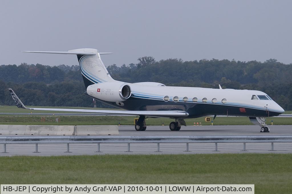 HB-JEP, 2005 Gulfstream Aerospace GV-SP (G550) C/N 5070, Gulfstream 550
