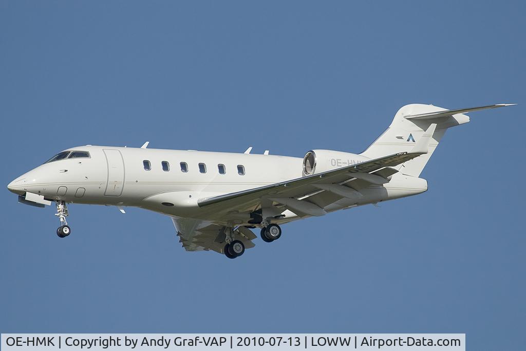 OE-HMK, 2009 Bombardier Challenger 300 (BD-100-1A10) C/N 20276, BD-300