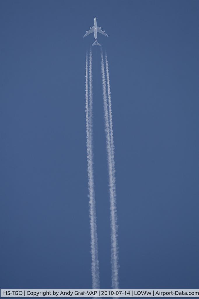 HS-TGO, 1993 Boeing 747-4D7 C/N 26609, Thai International 747-400