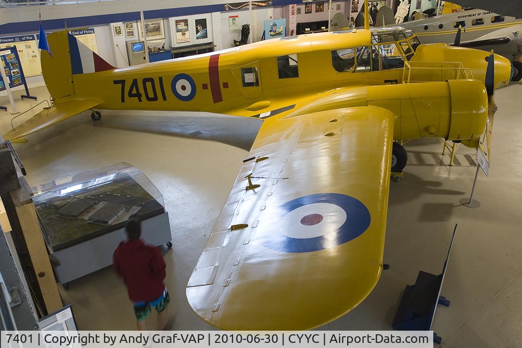 7401, Avro 652A Anson II Replica C/N From spares, Canada Air Force Anson MKII