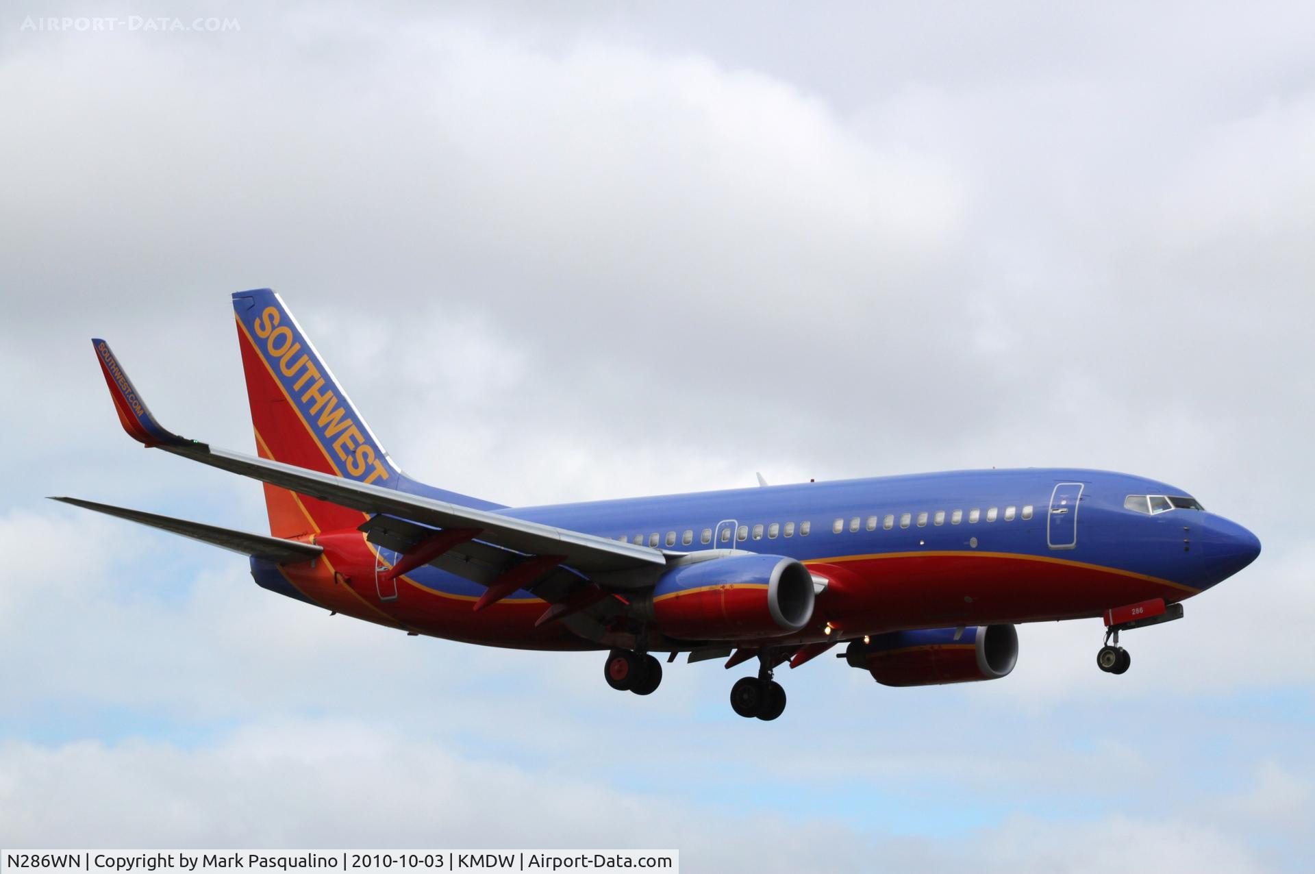 N286WN, 2004 Boeing 737-7H4 C/N 32471, Boeing 737-700