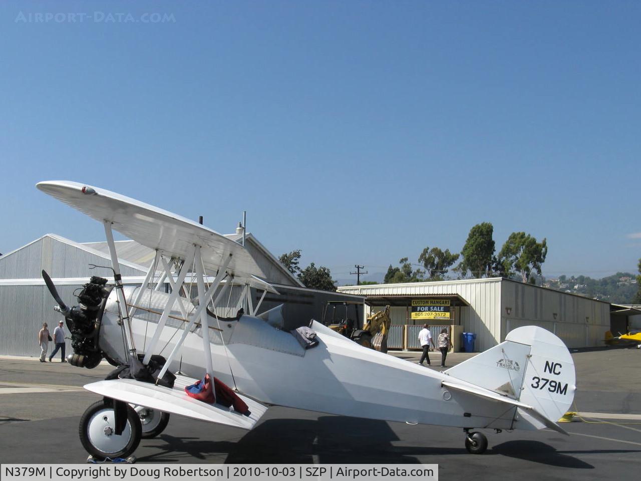 N379M, Travel Air C-4000 C/N 1300, Travel Air C-4000, Continental W670-6N, (original engine 185 Challenger, original price $9,100)