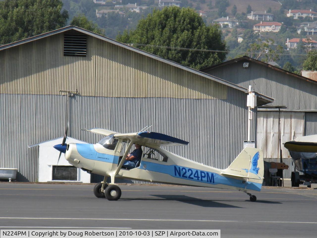 N224PM, 2004 Christavia MK IV C/N 211, 2004 Newby CHRISTAVIA Mark 4, Continental O-470 240 Hp, taxi