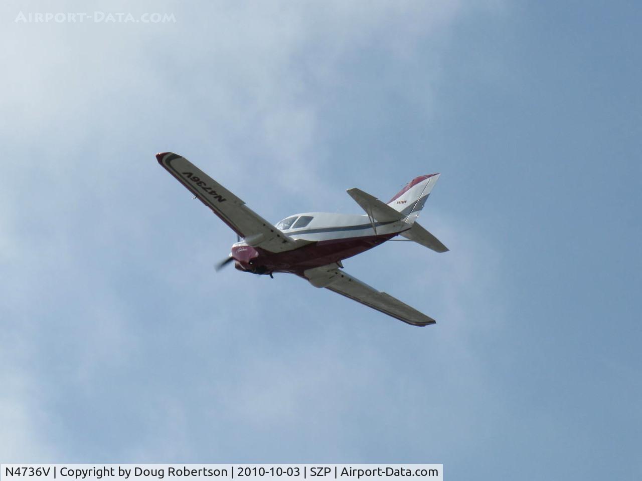 N4736V, 1967 Bellanca 17-30 C/N 30067, 1967 Bellanca 17-30 VIKING, Continental IO-520 300/285 Hp, takeoff climb Rwy 22