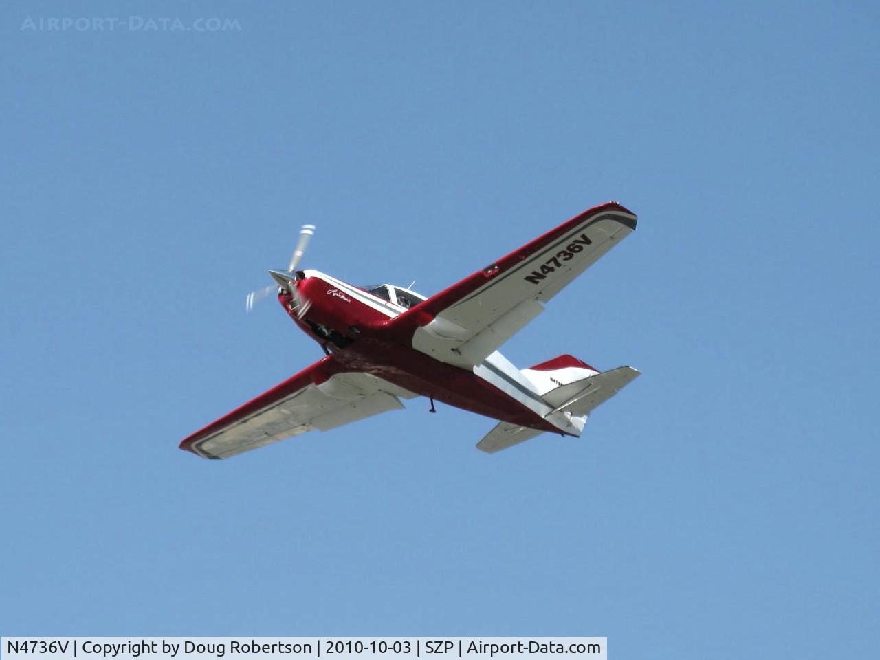 N4736V, 1967 Bellanca 17-30 C/N 30067, 1967 Bellanca 17-30 VIKING, Continental IO-520 300/285 Hp, takeoff climb Rwy 22