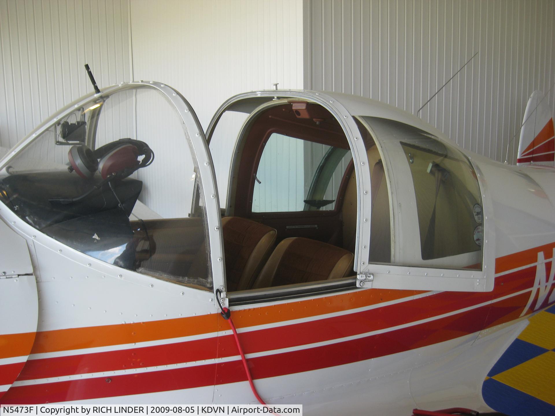 N5473F, 1968 Alon A2A Aircoupe C/N B-273, Alon A-2A