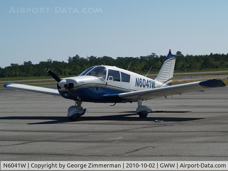 N6041W, 1964 Piper PA-28-140 C/N 28-20041, Parked on Tarmac @ Goldsboro-Wayne