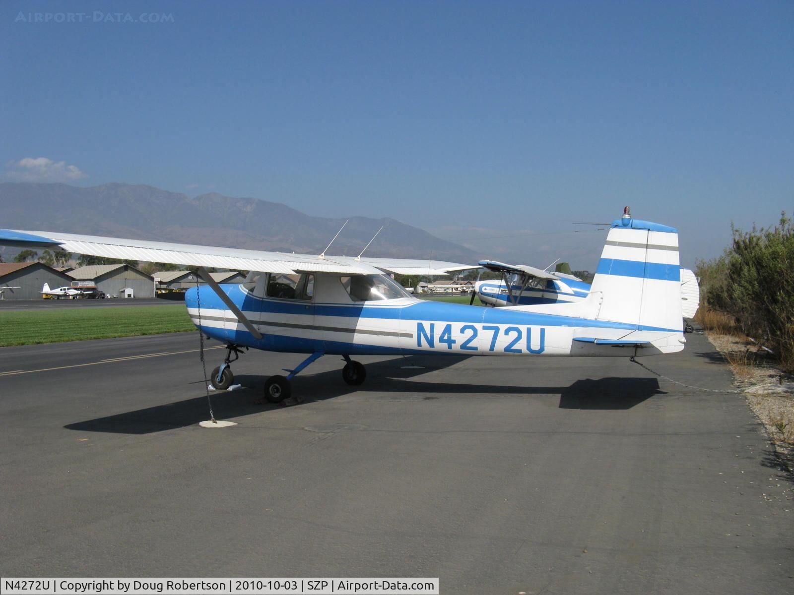 N4272U, 1963 Cessna 150D C/N 15060272, 1963 Cessna 150D, Continental O-200 100 Hp