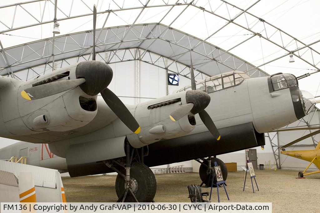 FM136, 1945 Avro 683 Lancaster Mk. X C/N 31341, Canada Air Force Avro Lancaster