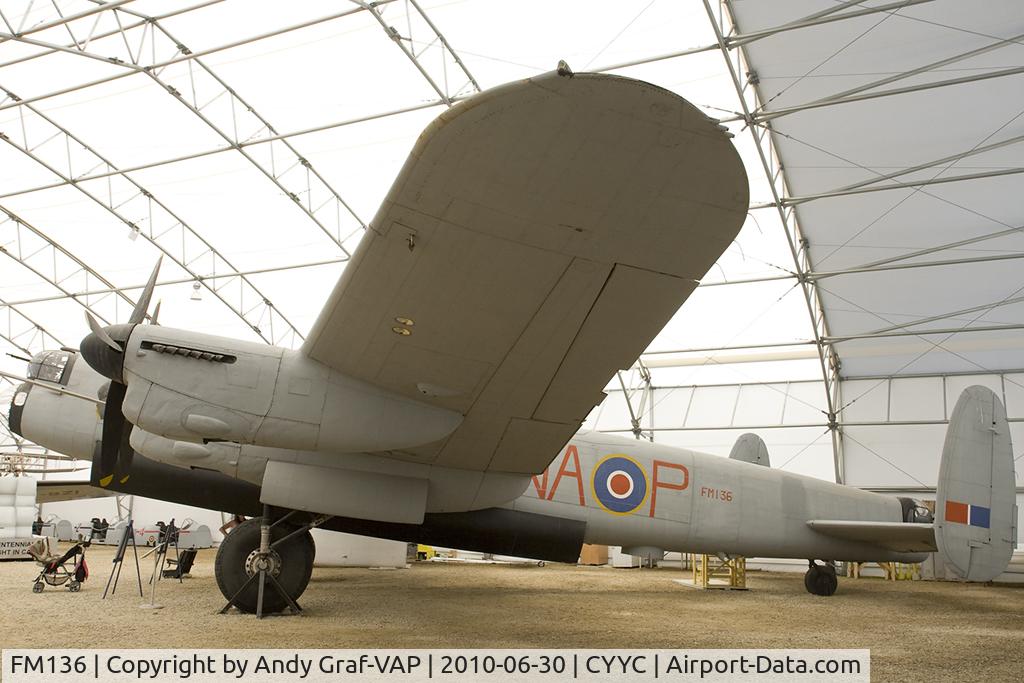 FM136, 1945 Avro 683 Lancaster Mk. X C/N 31341, Canada Air Force Avro Lancaster