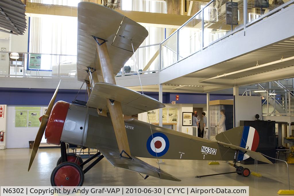 N6302, Sopwith Triplane Replica C/N Not found N6302, Unknown plane