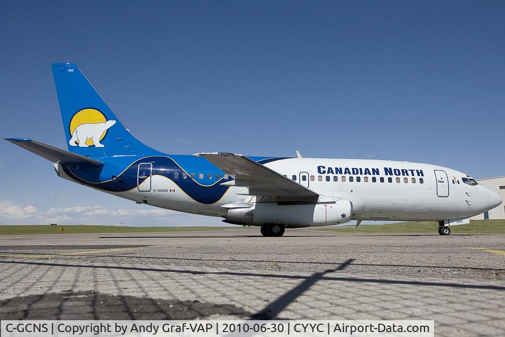 C-GCNS, 1985 Boeing 737-275 C/N 23283, Canadian North 737-200